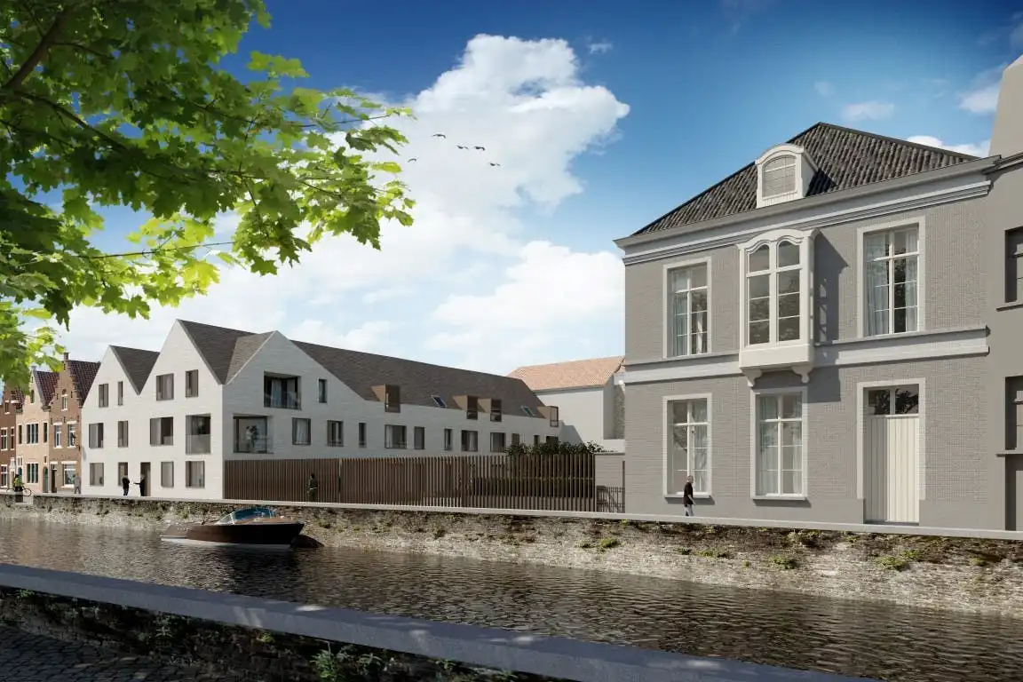 Staanplaats te koop in d'Hanins de Moerkerke foto {{pictureIndex}}