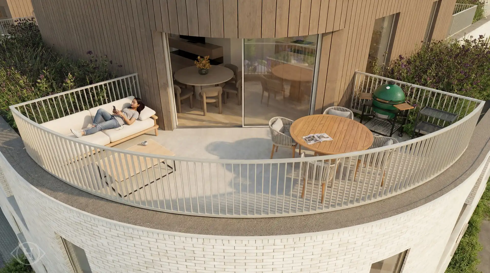 Uniek 3-slaapkamerappartement met terras foto 10