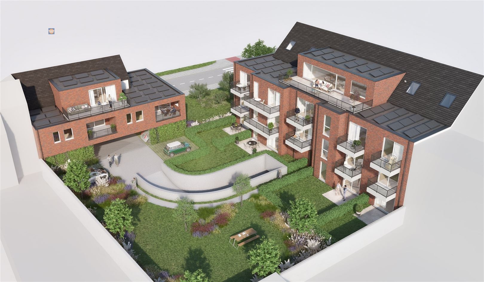 3 nieuwbouwappartementen in Boom foto 3