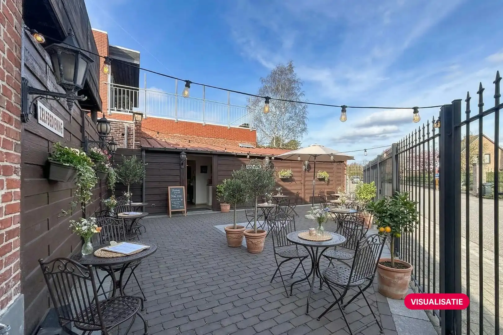 Handelshuis, omheind terras en garage te koop Rijkevorsel  foto 16