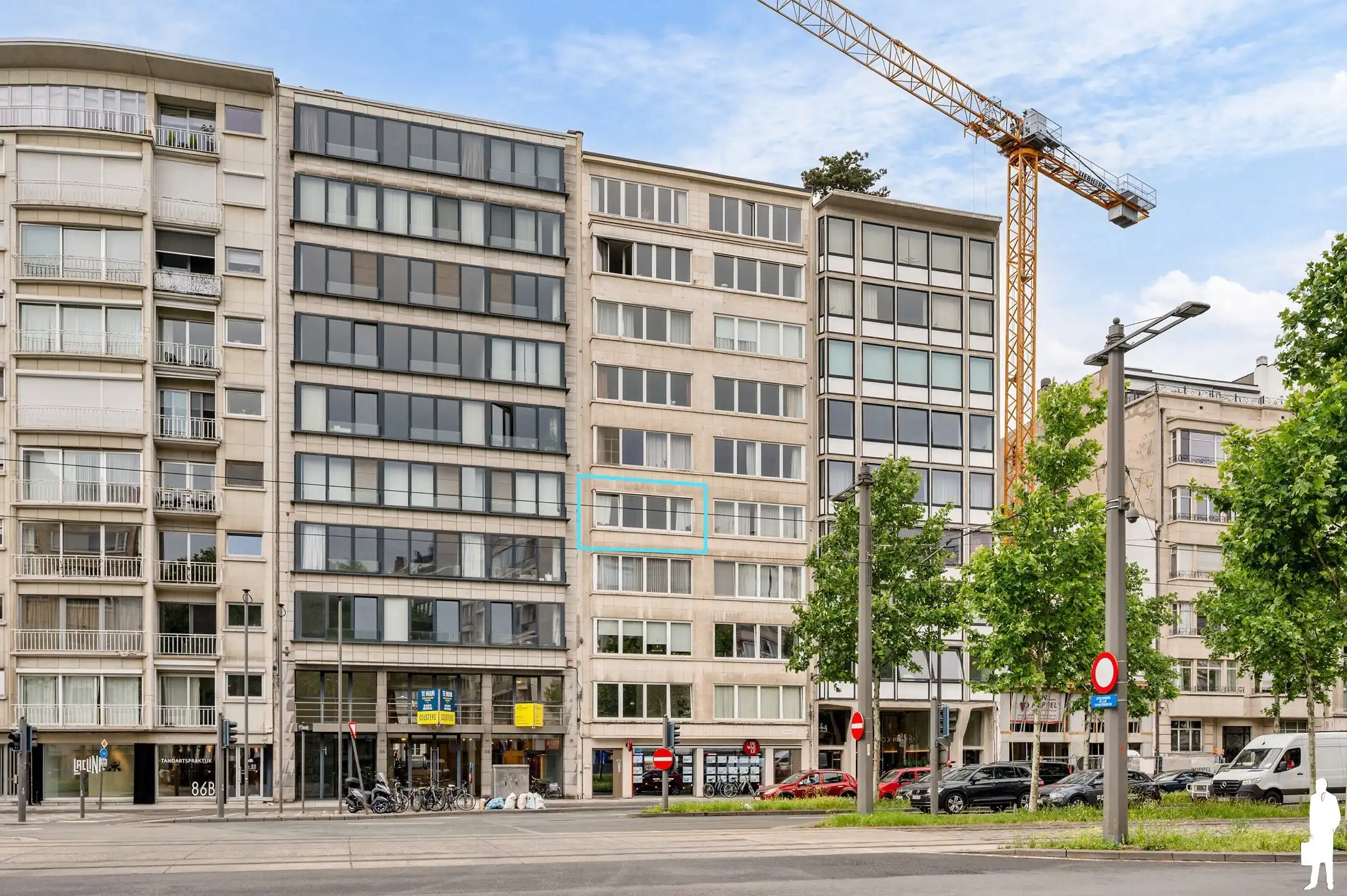 Ruim appartement op centrale locatie met terras én balkon foto 21