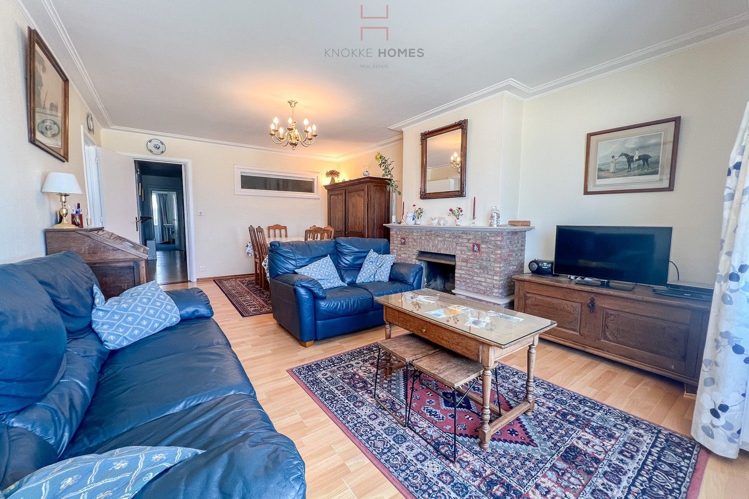 3-slaapkamerappartement met frontaal zeezicht in Duinbergen foto 2