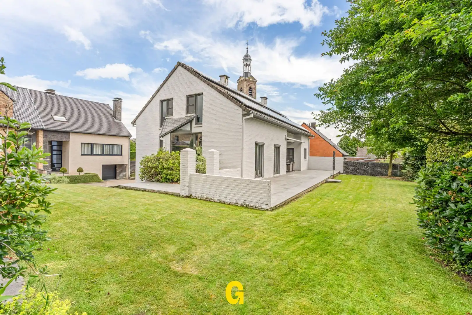 Knappe halfopen woning met een aantrekkelijke tijdloze architectuur, in perfecte staat, op 5a 67ca - label C foto 25