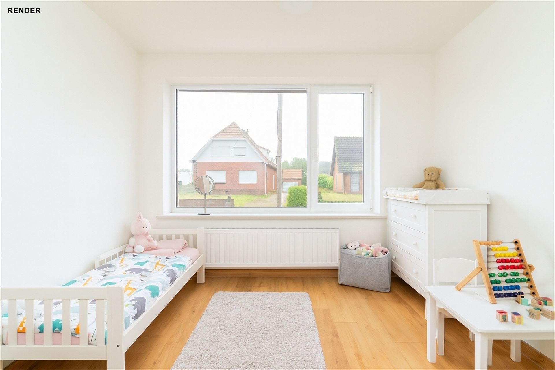 Gelijkvloers app met tuin, garage en carport! foto 13