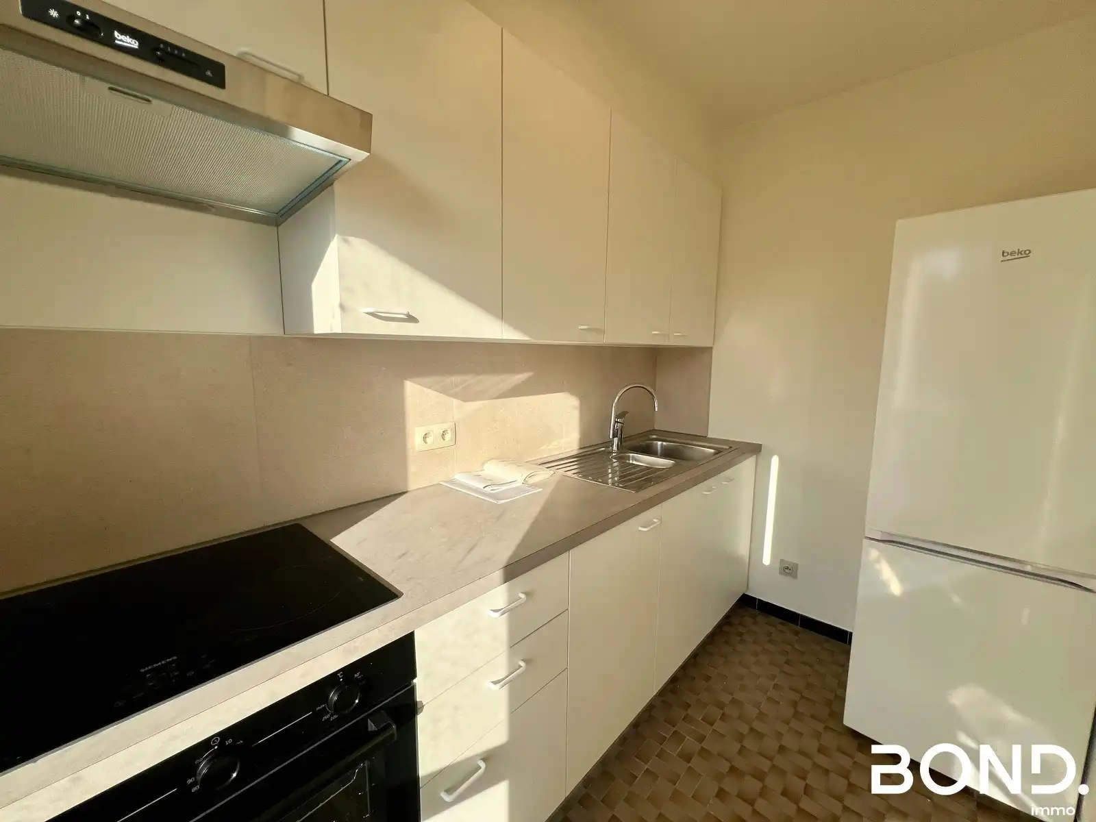 Gerenoveerd 1-slaapkamer appartement met garagebox te huur foto 7