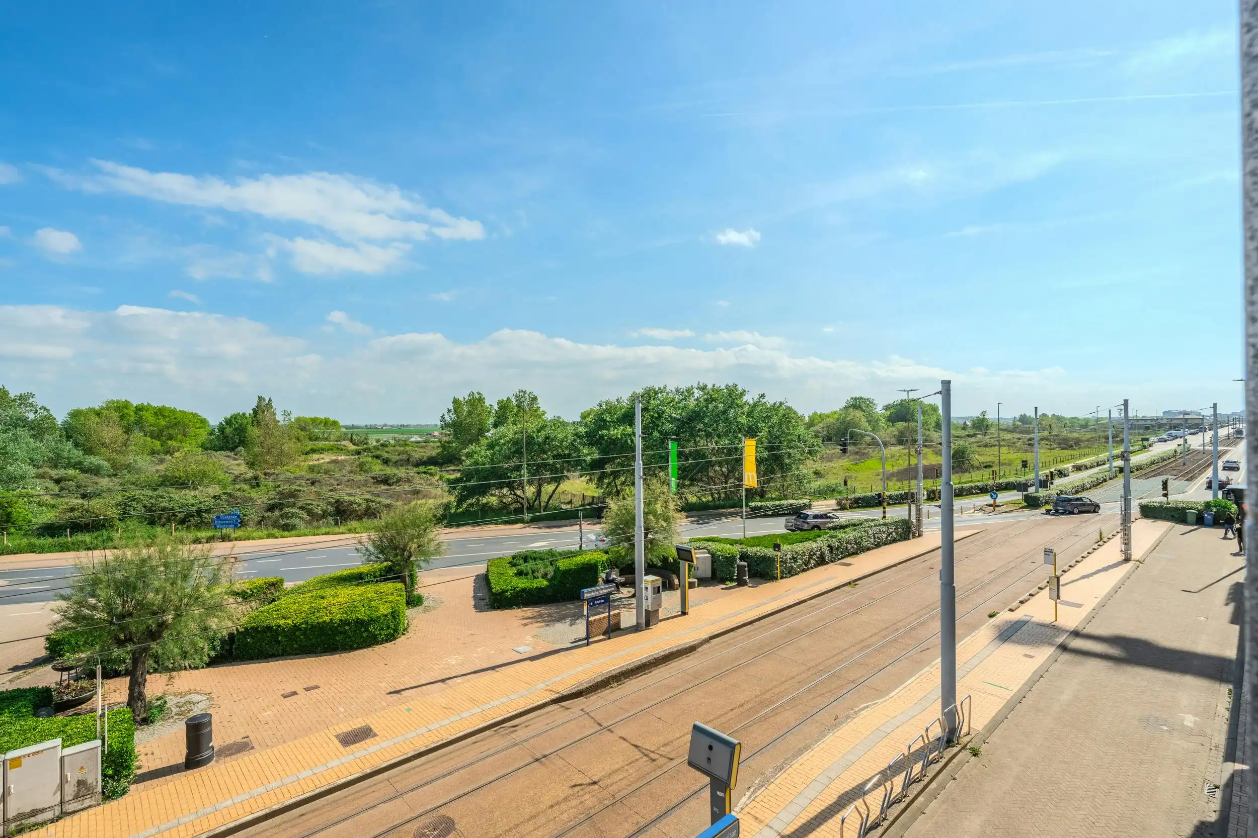 Zonnig hoekappartement met 2 slaapkamer en open uitzicht! foto 5