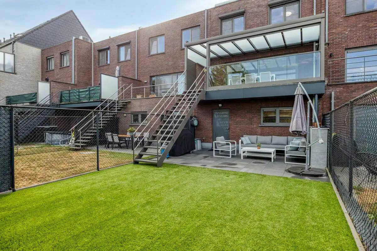 Moderne tweegevelwoning met garage en tuin in Londerzeel foto 24