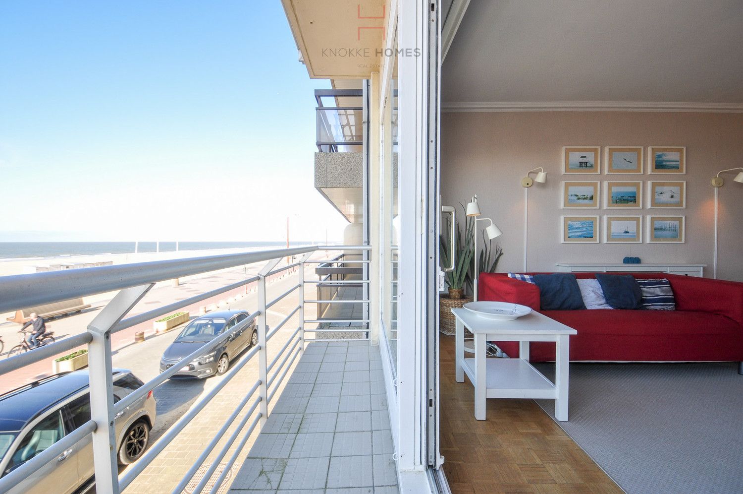 Zeer aangenaam appartement op de zeedijk in Duinbergen foto 4