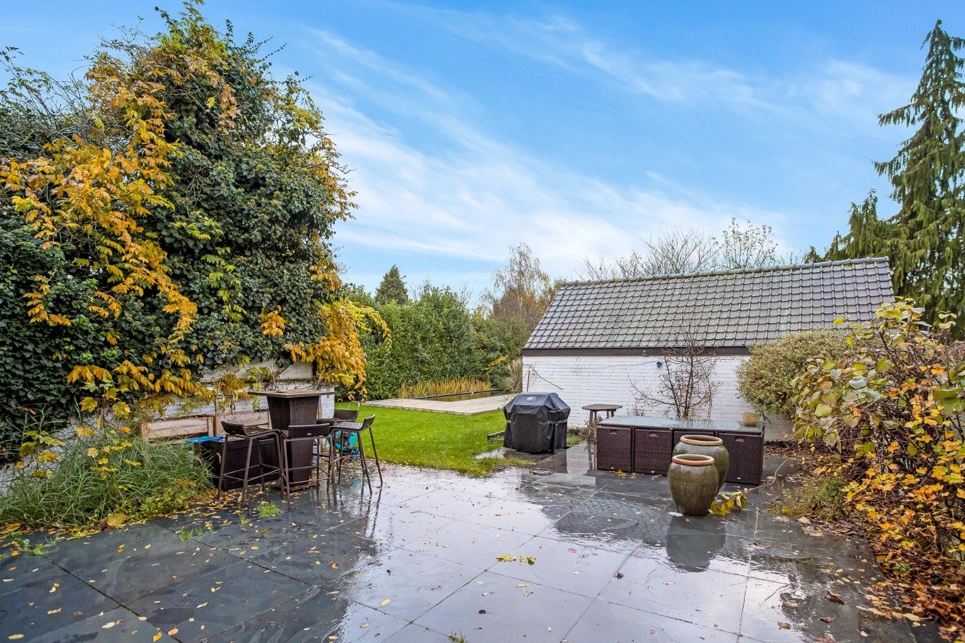 Charmante woning met 3 slpk., 2 badkamers en tuin met zwemvijver foto 15