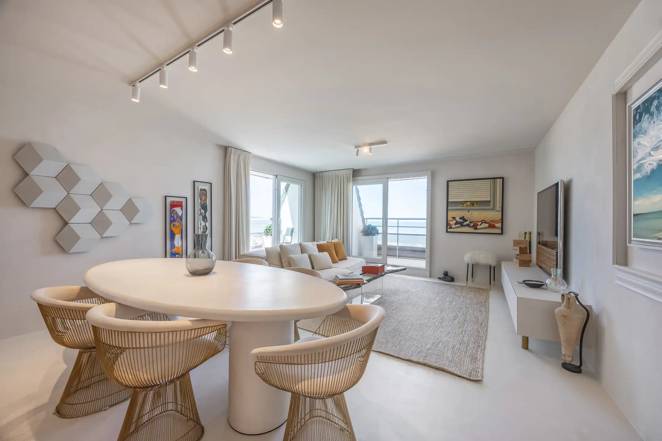 High-end hoekappartement met zeezicht in Knokke-Zoute foto 2