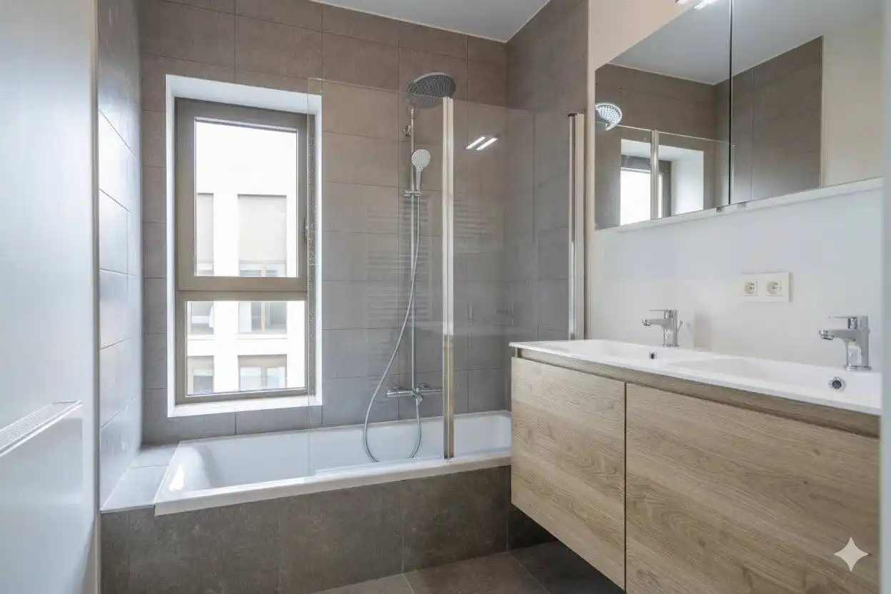 Kwalitatief tweeslaapkamerappartement in centrum Kortrijk! foto 9