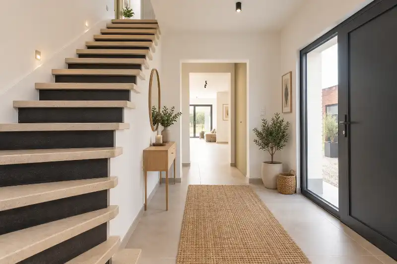 Instapklare, halfopen woning met 5 slaapkamers, bureau, tuin, volledig ingerichte keuken...(energielabel B) foto 3