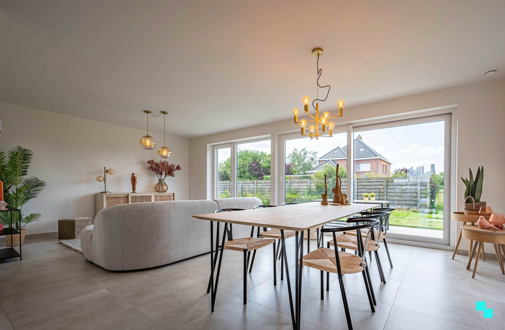 Halfopen nieuwbouwwoning in Wielsbeke foto 3