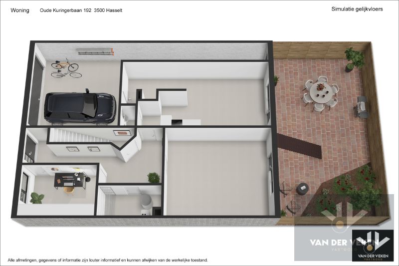 Ruime woning met stadstuin aan Hasseltse stadsrand foto 13