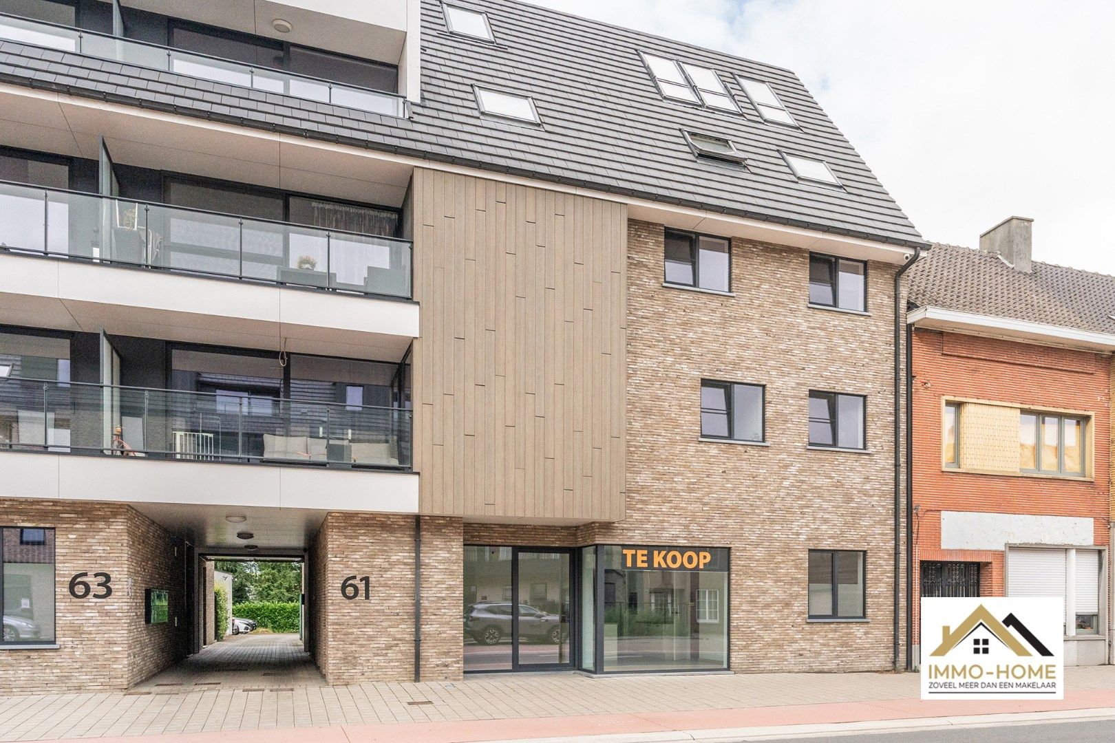 Modern gelijkvloers appartement!! foto {{pictureIndex}}