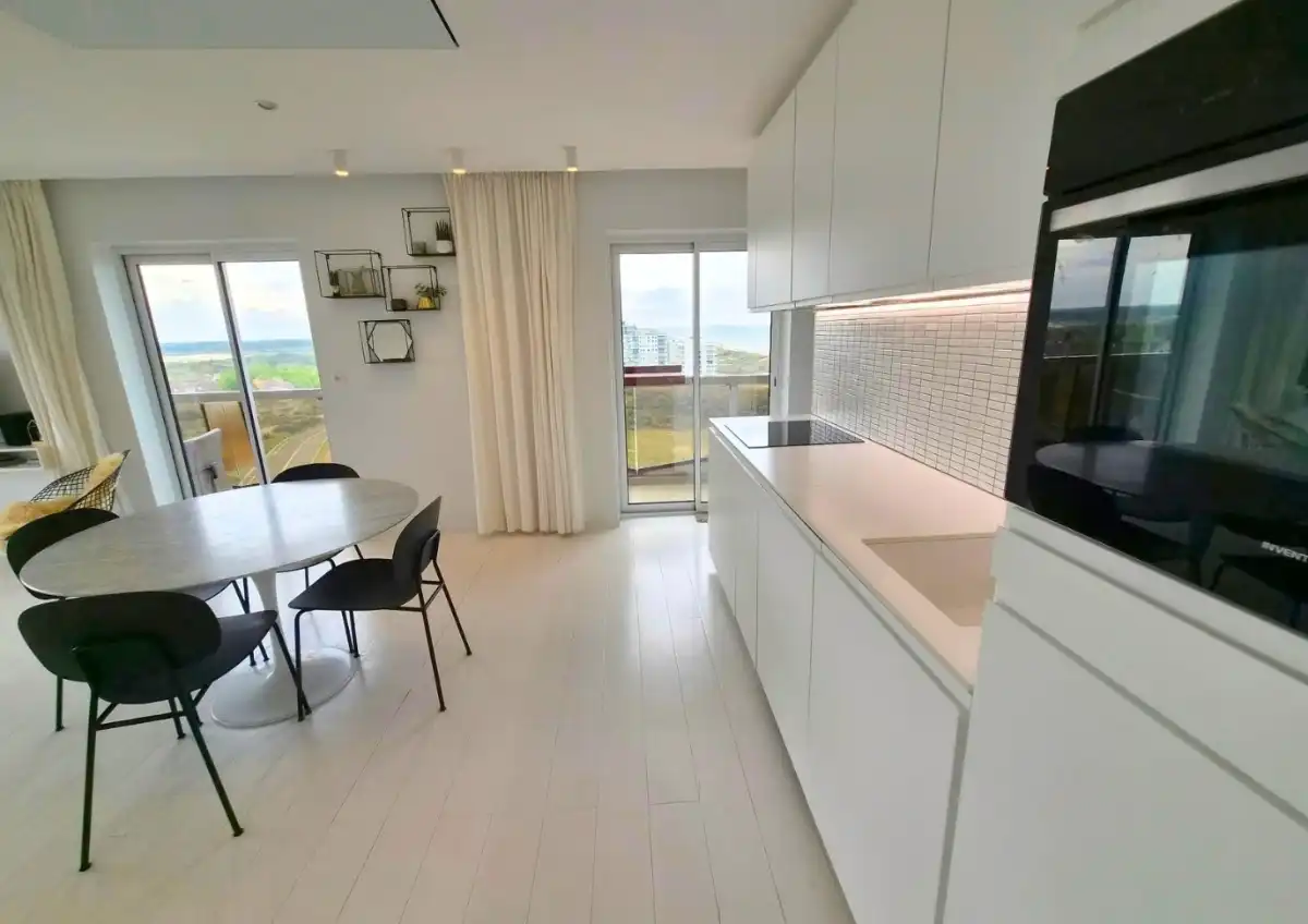 HOEKAPPARTEMENT MET PANORAMISCH ZEEZICHT TE KOOP IN DE PANNE : foto 15