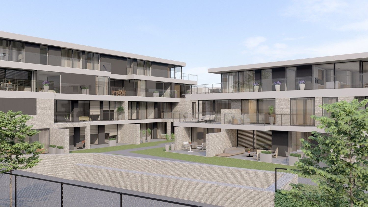 Gelijkvloers nieuwbouwappartement met drie slaapkamers en terras! foto 4