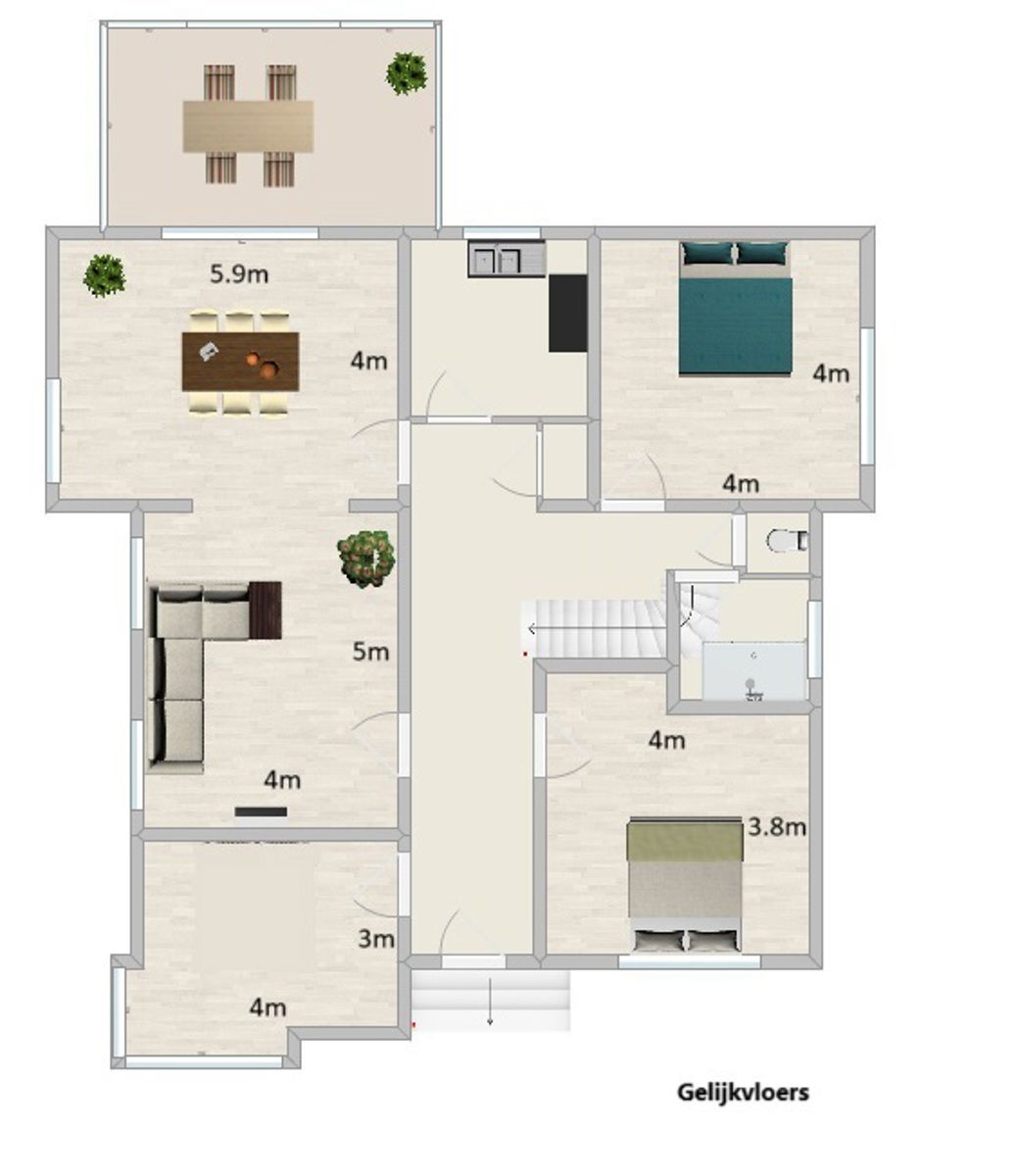 Ruime villa met 5 slaapkamers en zwembad foto 32