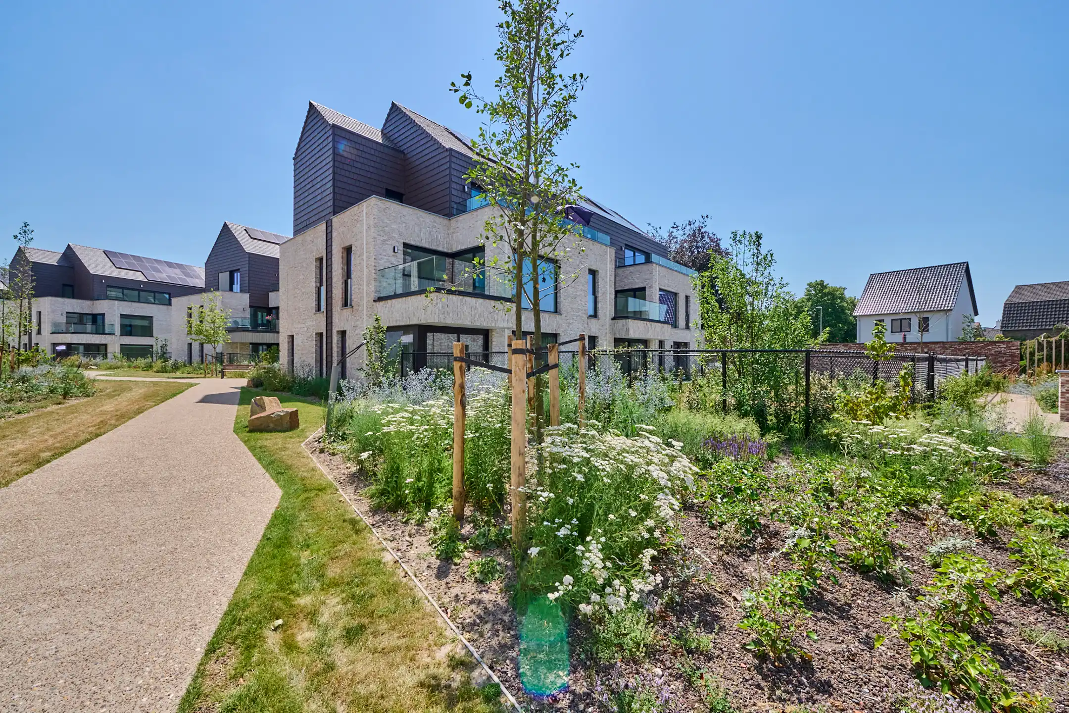 Gelijkvloers nieuwbouwappartement Agnetenpark-eigen tuintje  foto 9