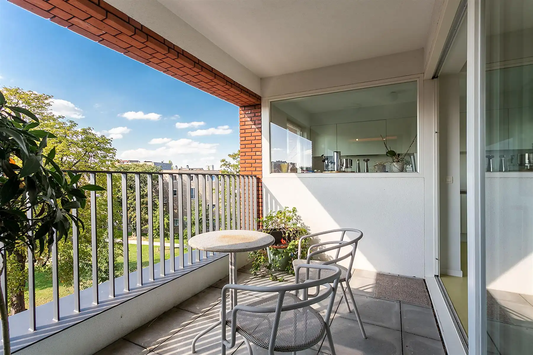 Gemeubeld 2/3 SLPK appartement in het geliefde Groenkwartier foto 4