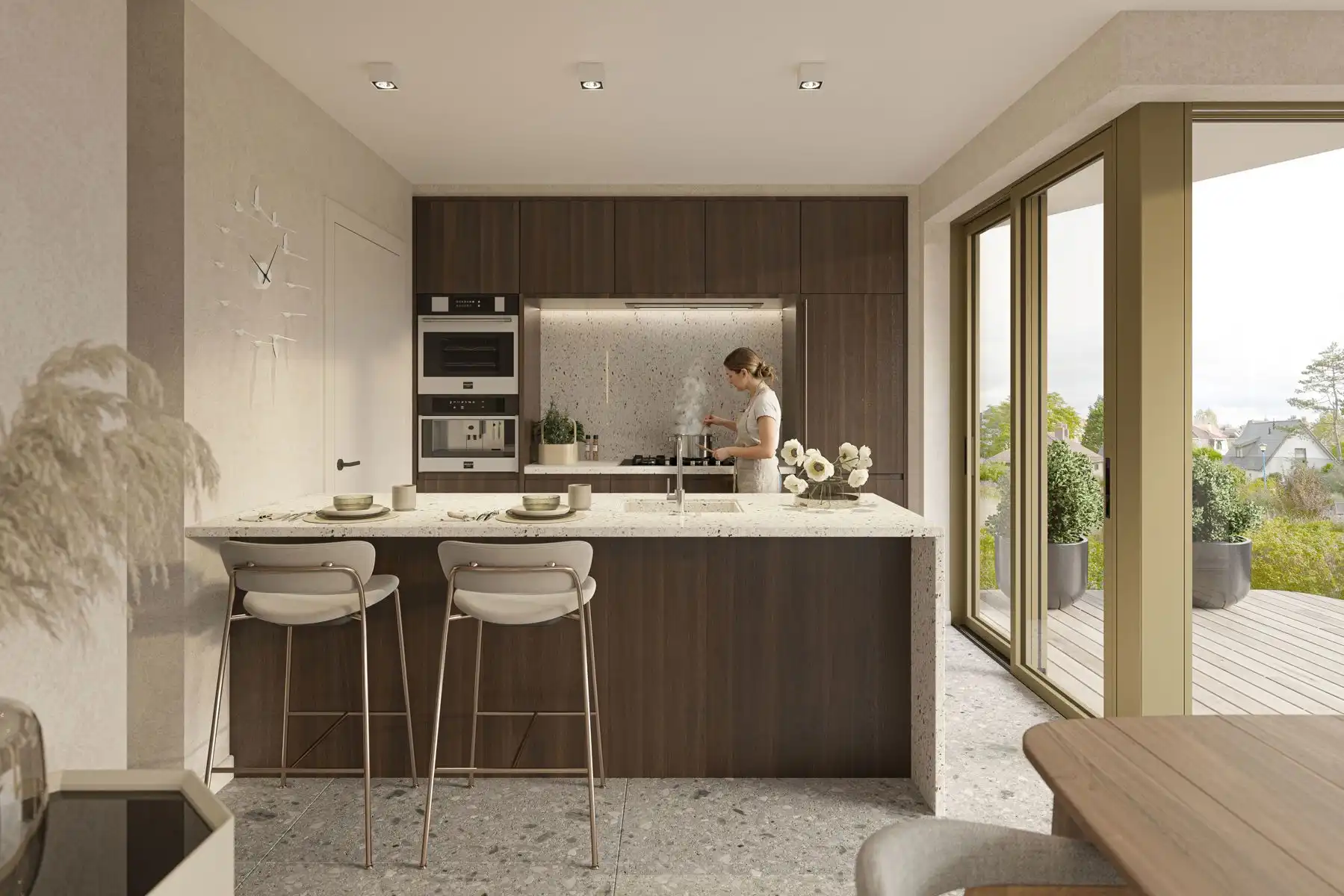 Modern appartement in nieuwbouwresidentie Lucy foto {{pictureIndex}}