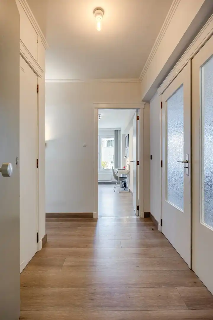 Goed gelegen appartement met 2 slaapkamers, terras, ondergrondse autostaanplaats en private kelderberging in Leuven! - EPC 98 kWh/m² - bewoonbare opp. 74 m² foto 4