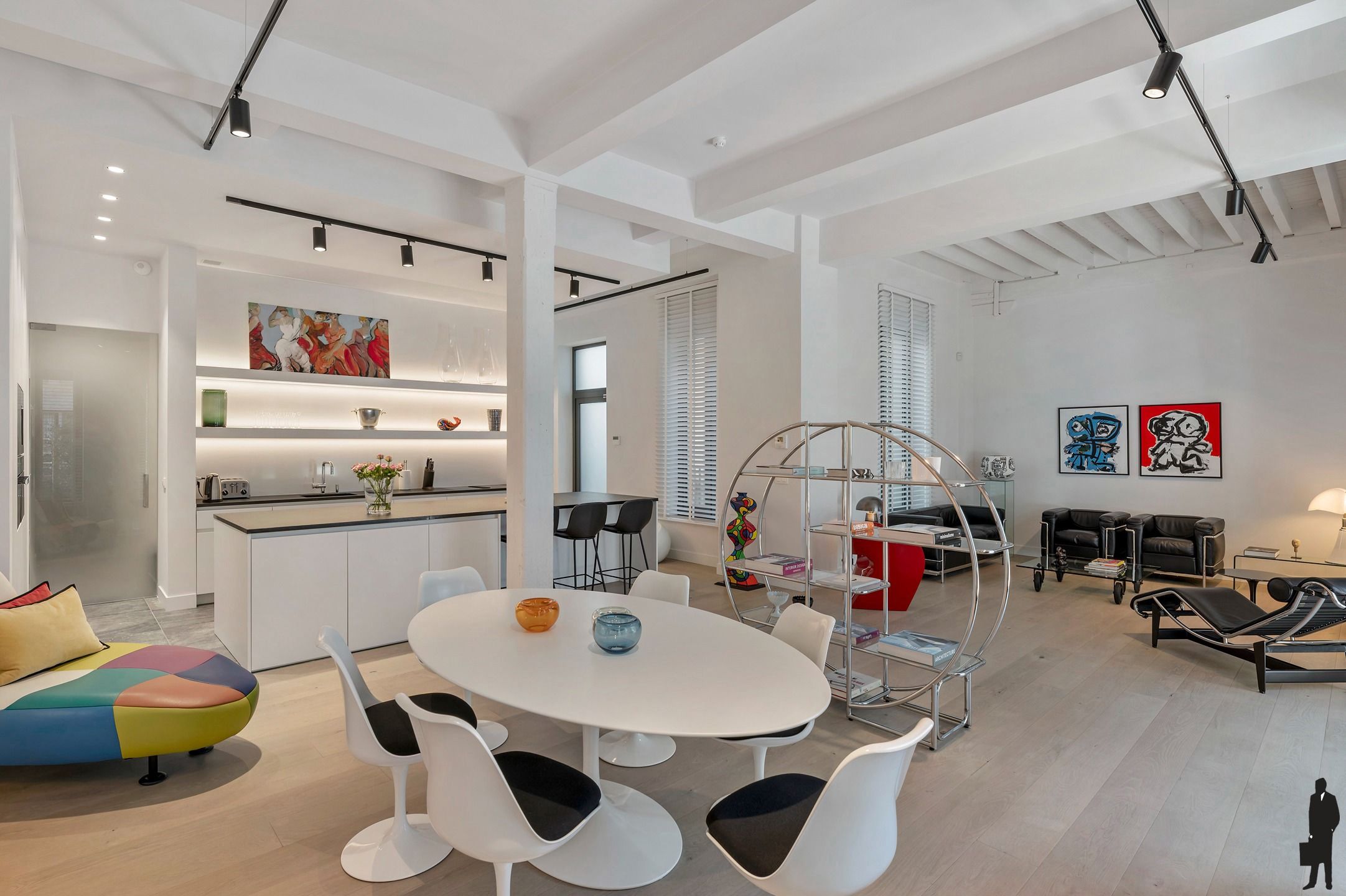 Prachtige loft in iconisch pand aan het MAS foto {{pictureIndex}}