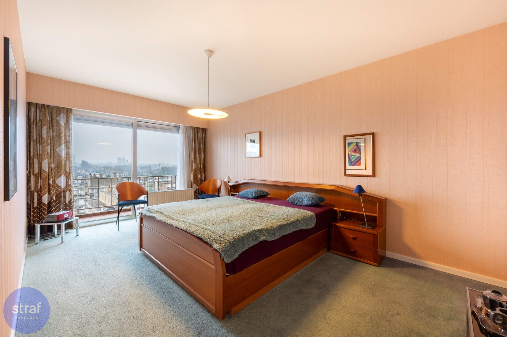 Groot  (118m2) appartement op bovenste verdieping met vrij uitzicht over 't Stad foto 6