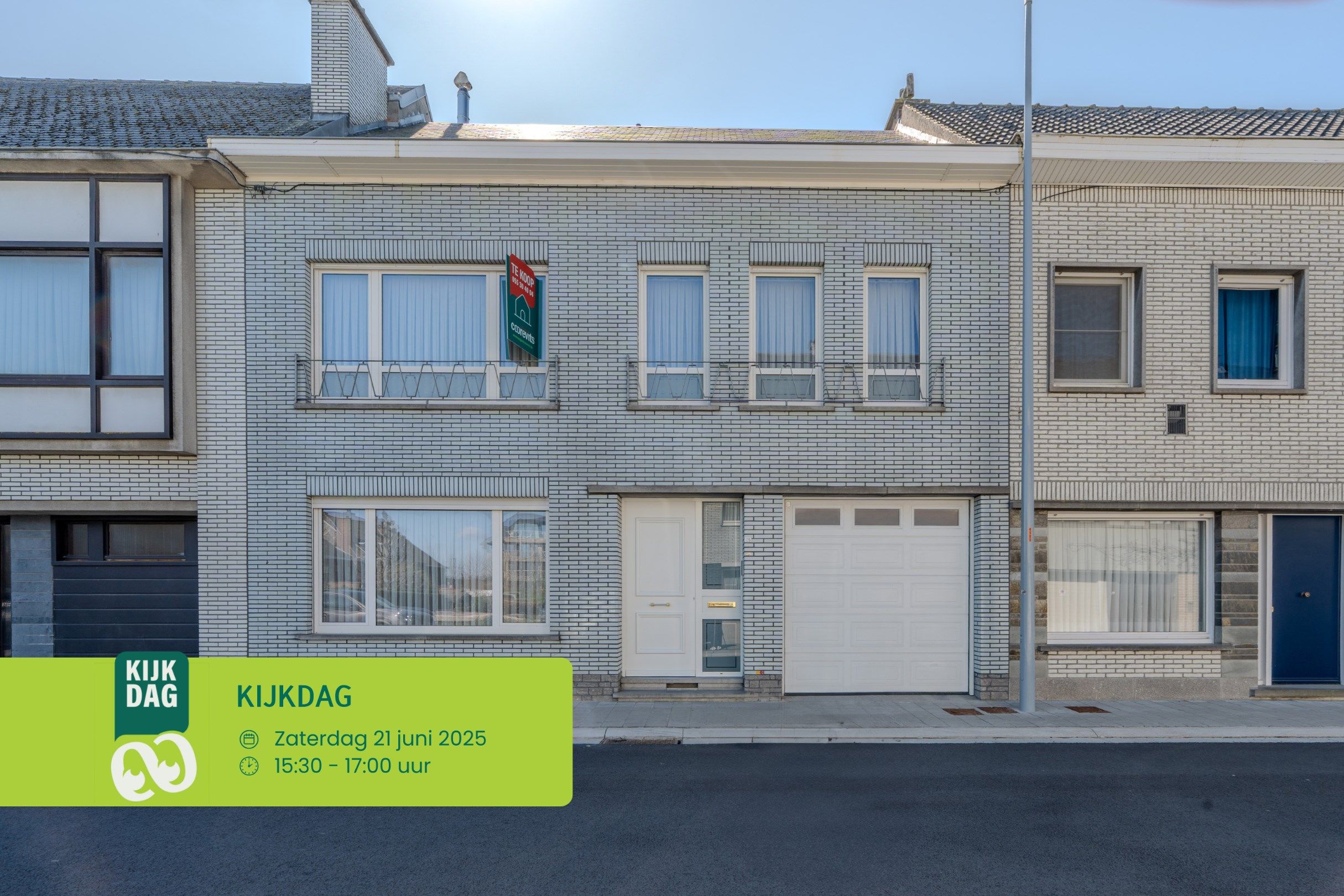 Deels gerenoveerde woning in het centrum van Oudenaarde foto {{pictureIndex}}