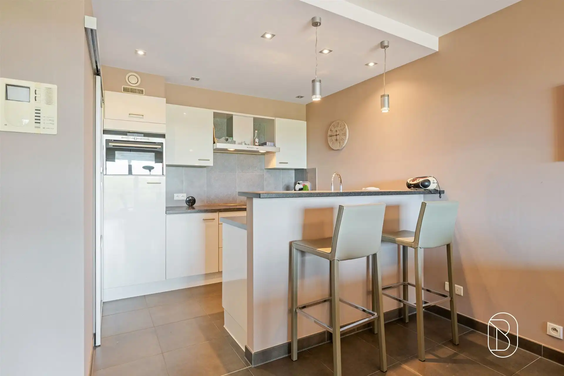 Appartement met 2 slk en terras, zicht op de havengeul foto 10
