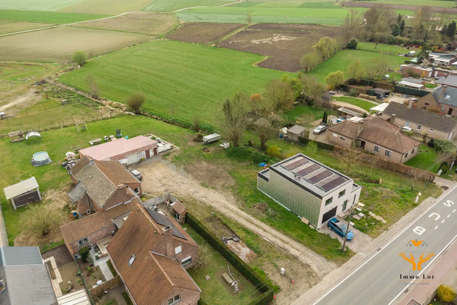 Bouwgrond voor halfopen bebouwing in Overmere  foto 5