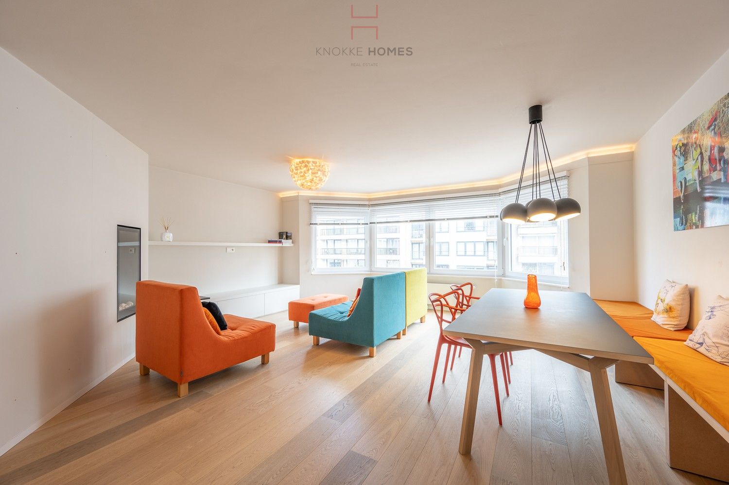 Modern gerenoveerd en ruim appartement in het gezellig centrum van Knokke foto 3