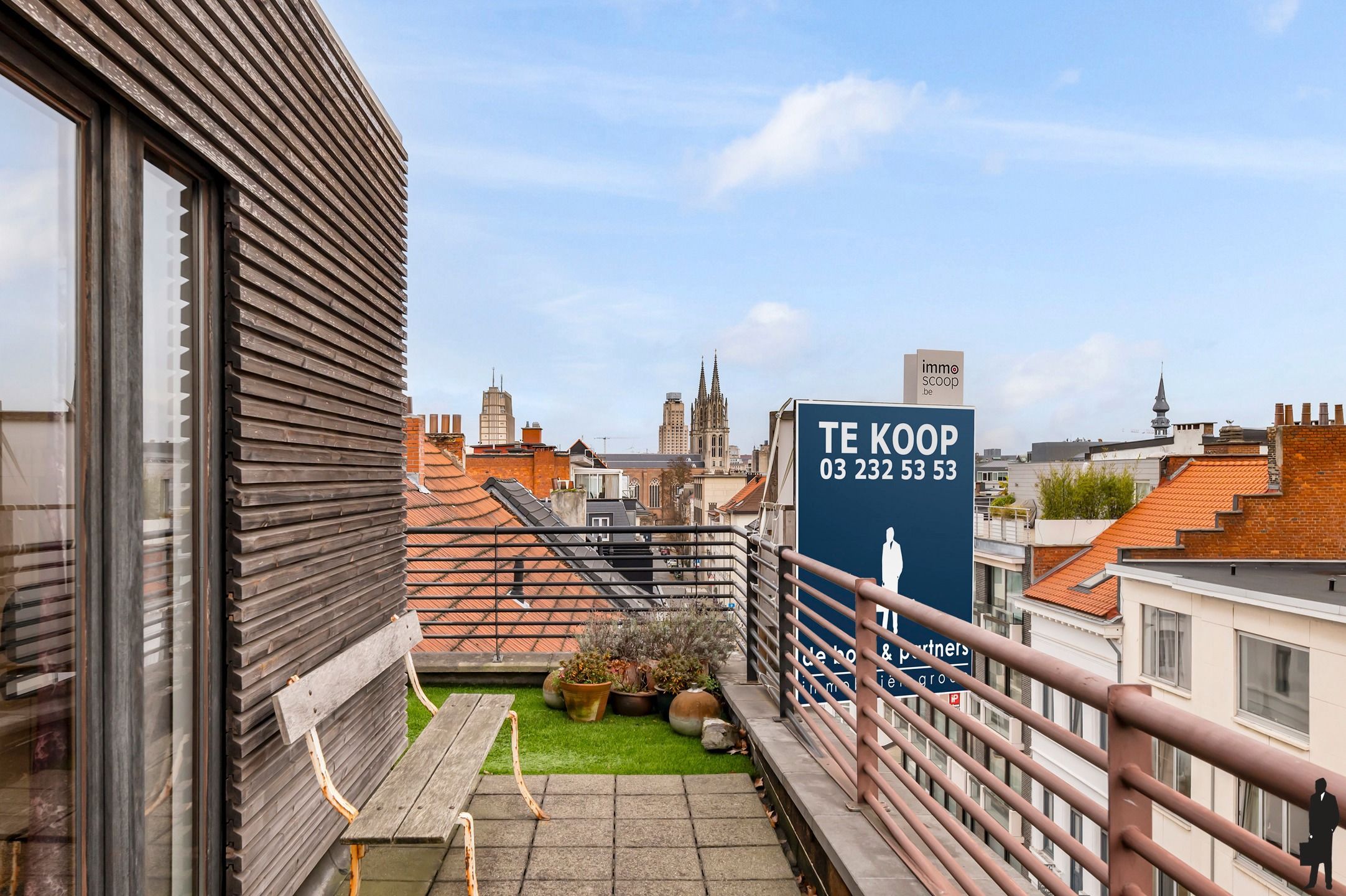 Prachtig duplex penthouse appartement met terras. foto 12