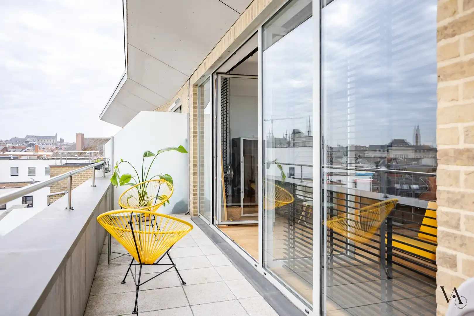 Prachtig en ruim duplex appartement met terrassen en uniek uitzicht over Leuven foto 2