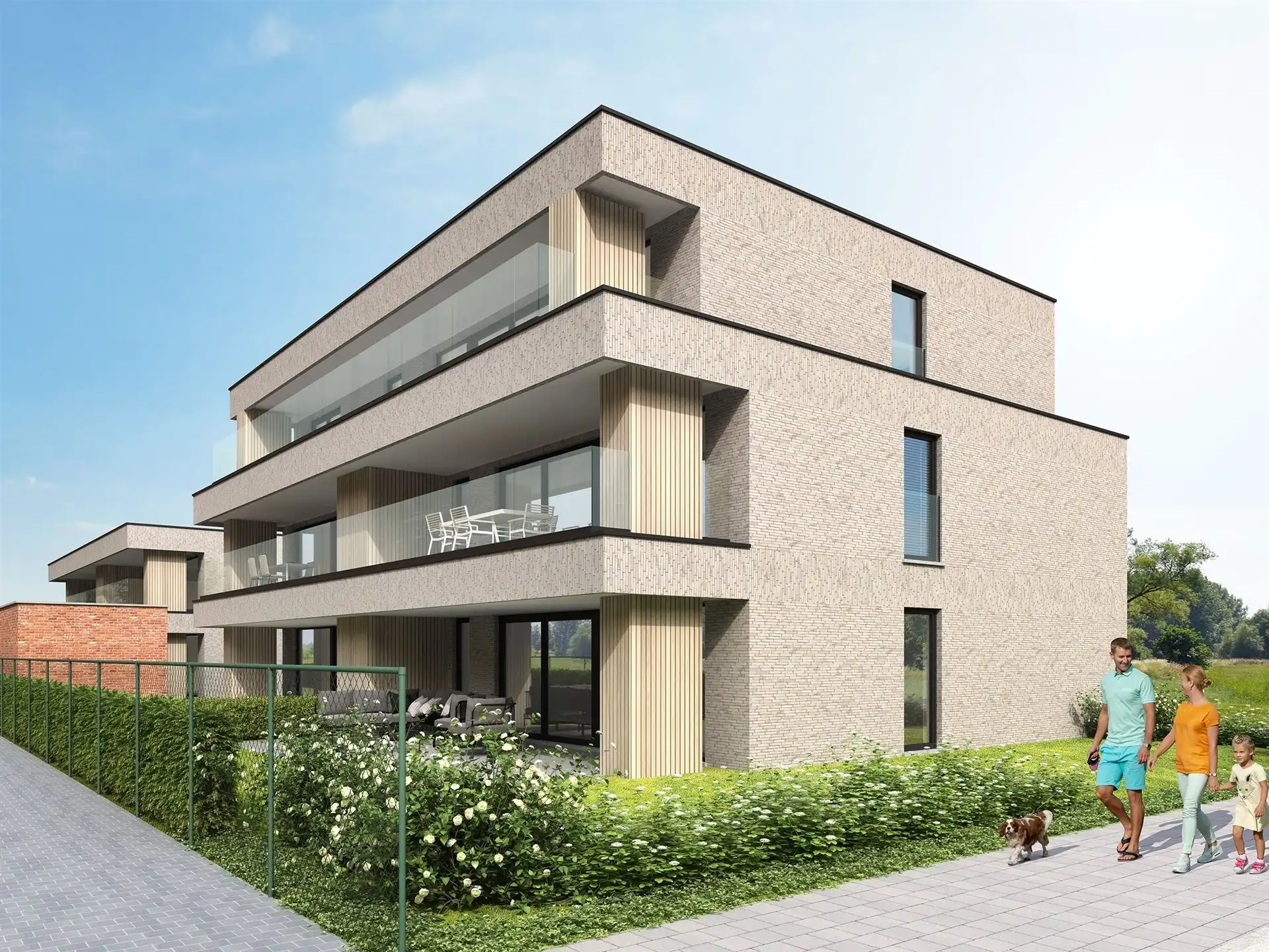 Uitstekend gelegen nieuwbouw BEN appartement in het centrum van Stekene.   foto 12