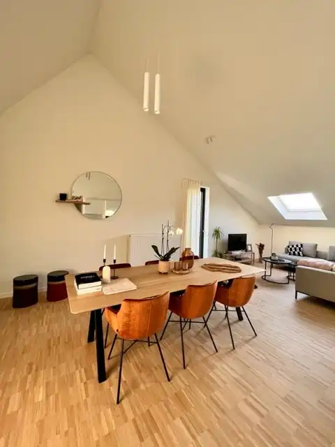 TE HUUR moderne penthouse met ruim terras  in Olsene foto 14