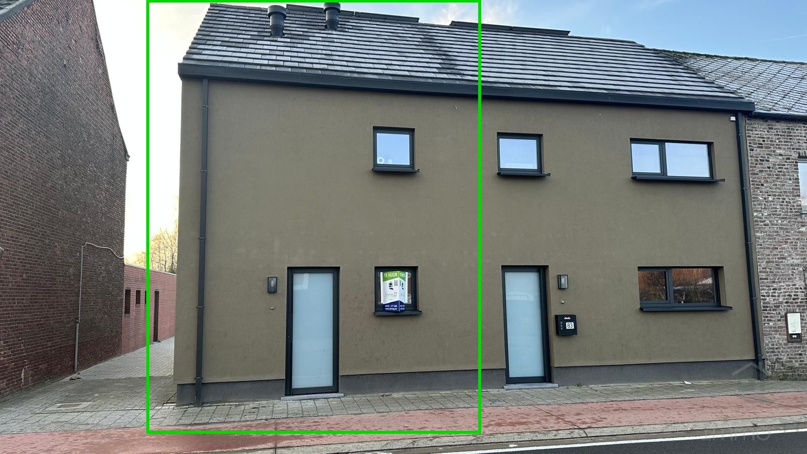 Nieuwbouwwoning met 2 slaapkamers en terras. foto {{pictureIndex}}