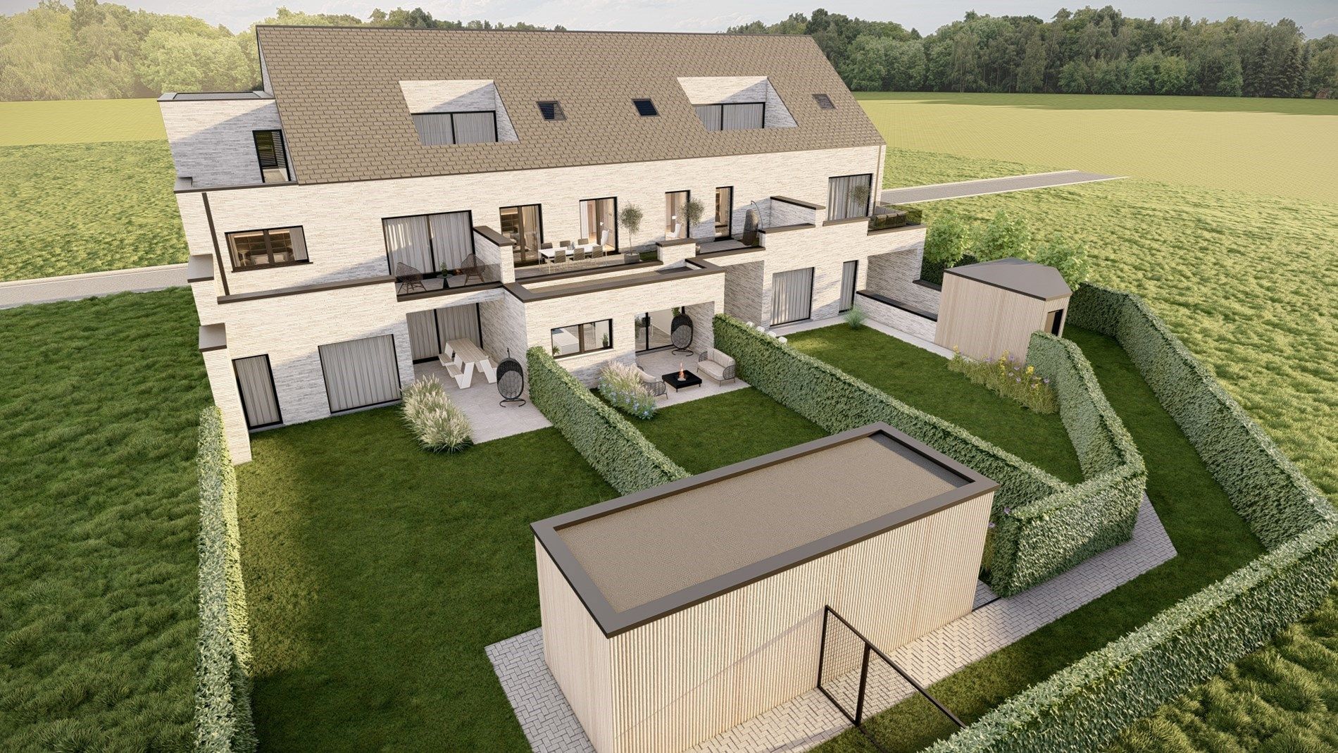Stijlvol nieuwbouw gelijkvloersappartement met 2 slaapkamers en privé tuin foto 10