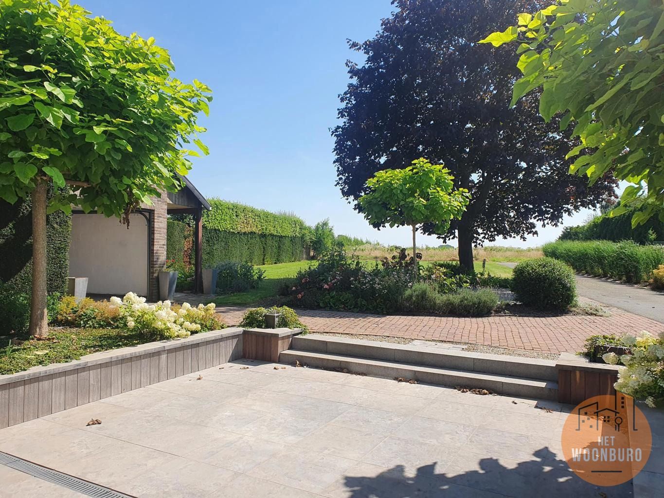 Prachtig gelijkvloersappartement met 3 slpks, garage en tuin foto 14