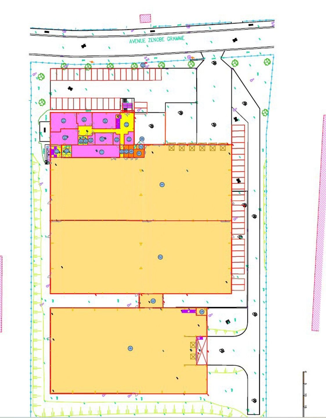 Bedrijfsgebouw : magazijn 7.316m² en kantoor 1.361m² te huur foto 6