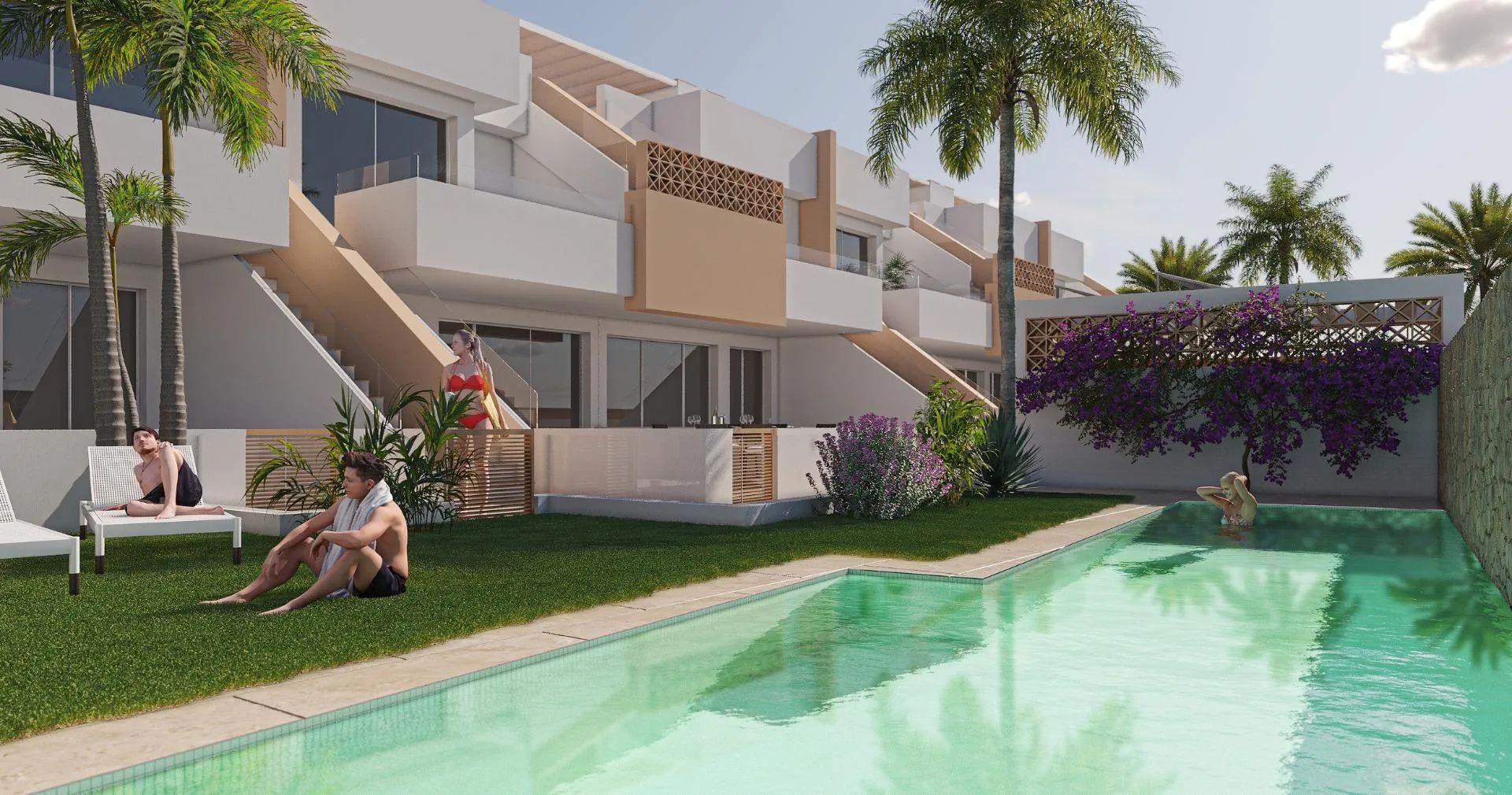 Zorgeloos leven onder de zon: exclusieve appartementen tussen stad, strand en stijlvol comfort foto {{pictureIndex}}