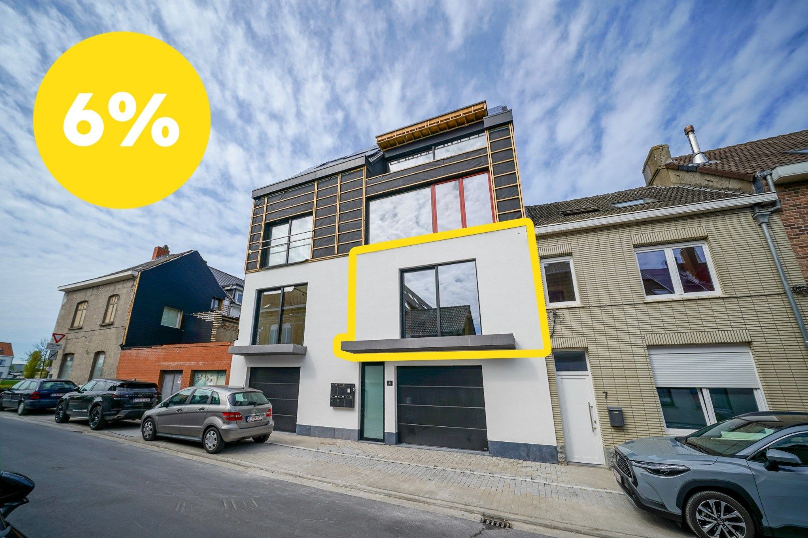 Nieuw 2-slaapkamerappartement met parking ! foto {{pictureIndex}}