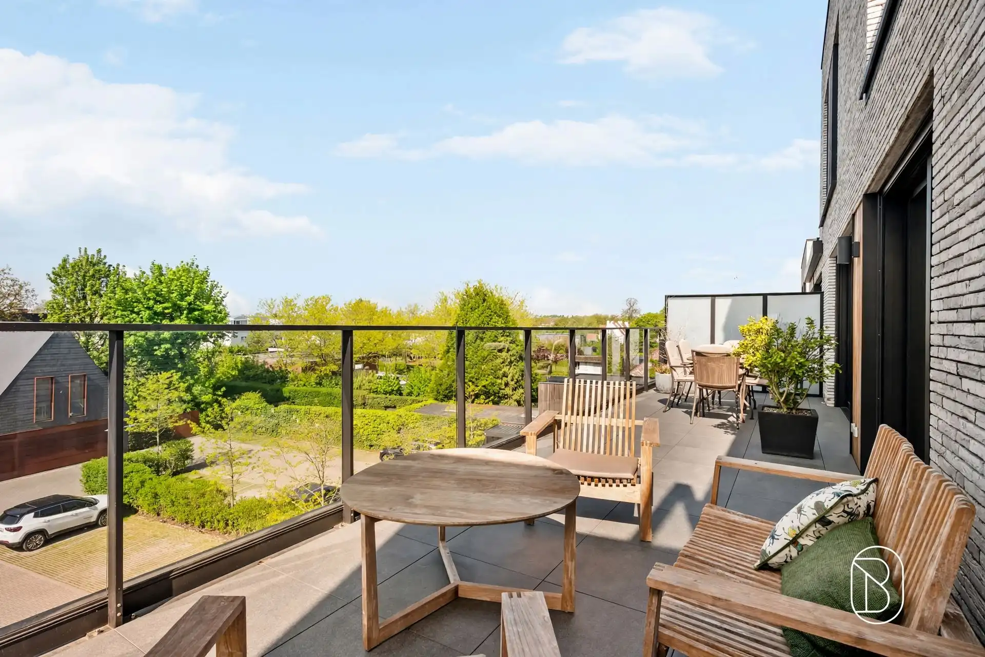 Mooi appartement met zuidgericht terras in centrum Waregem foto 16