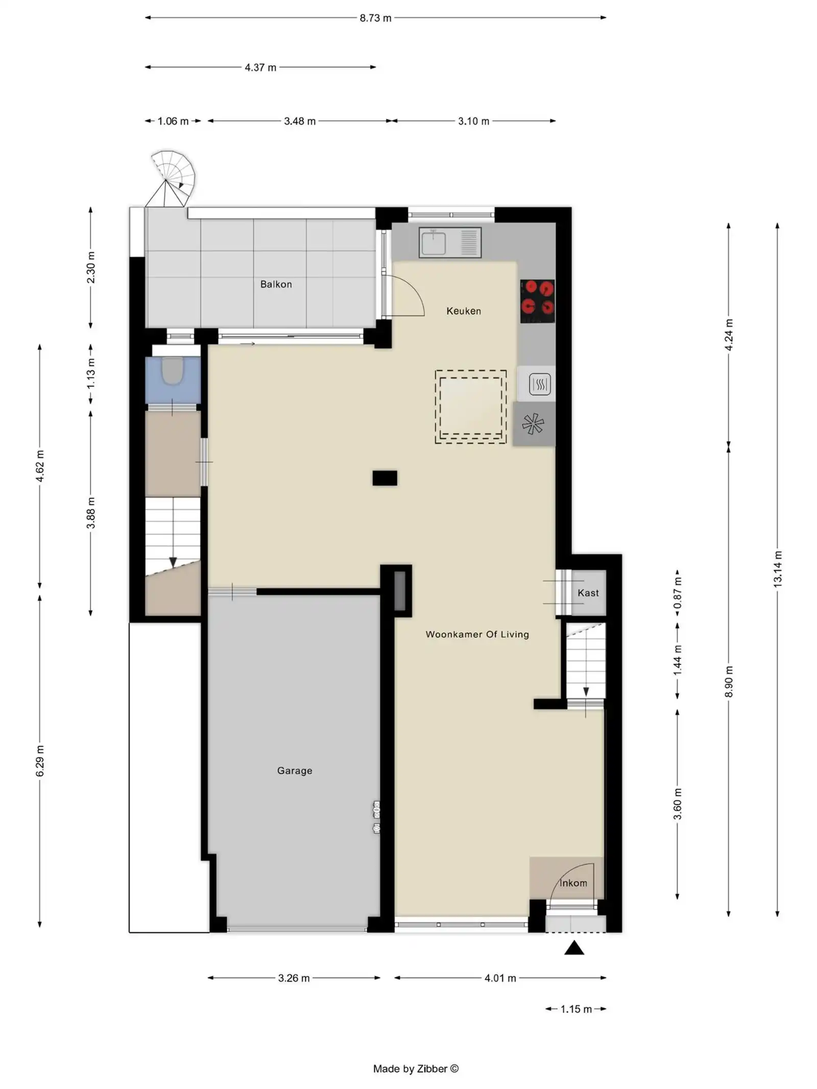 Woning te koop met 3 slaapkamers foto 3