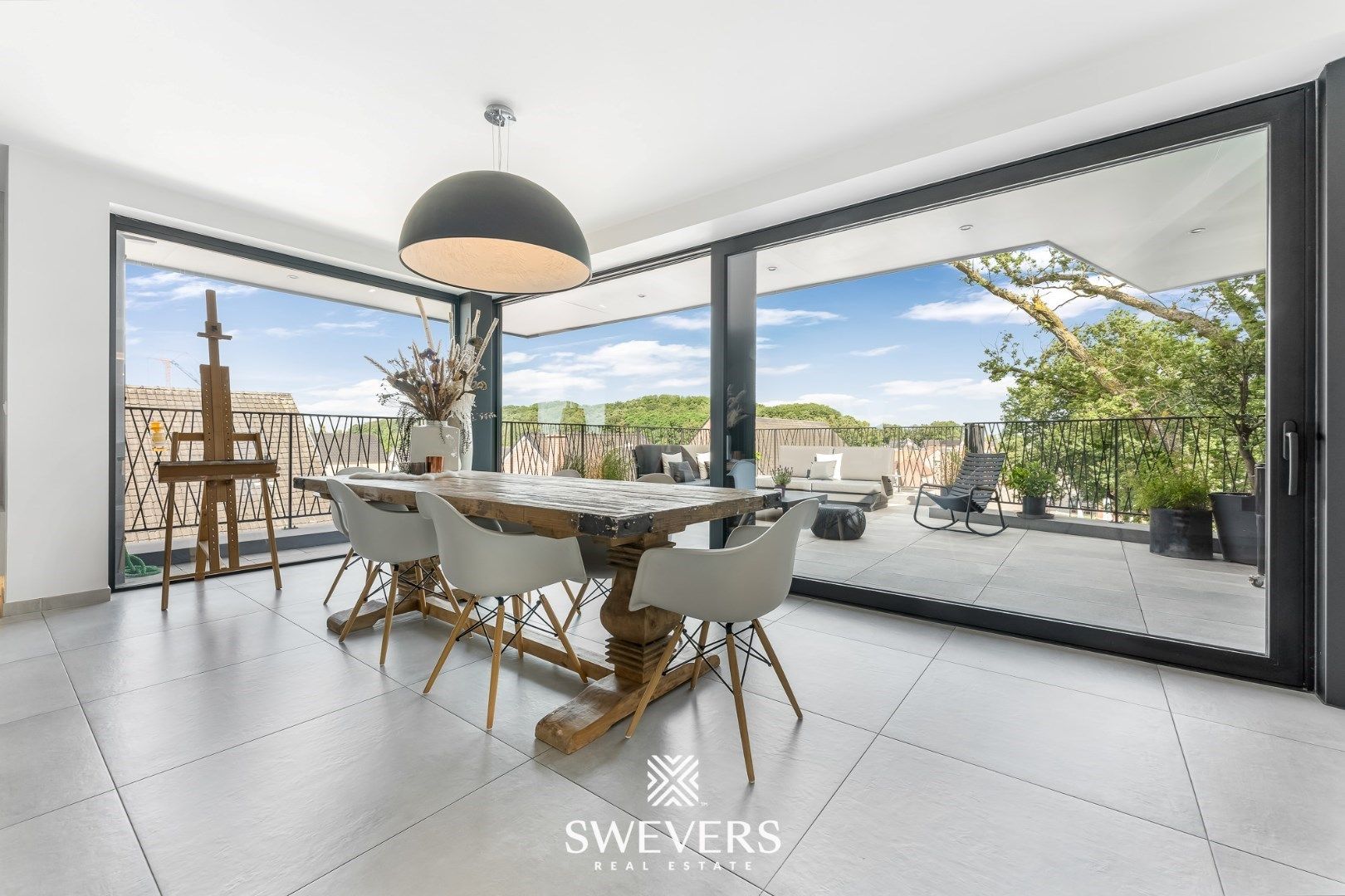 Uitzonderlijke luxueuze penthouse van 196 m² in hartje Paal foto 6