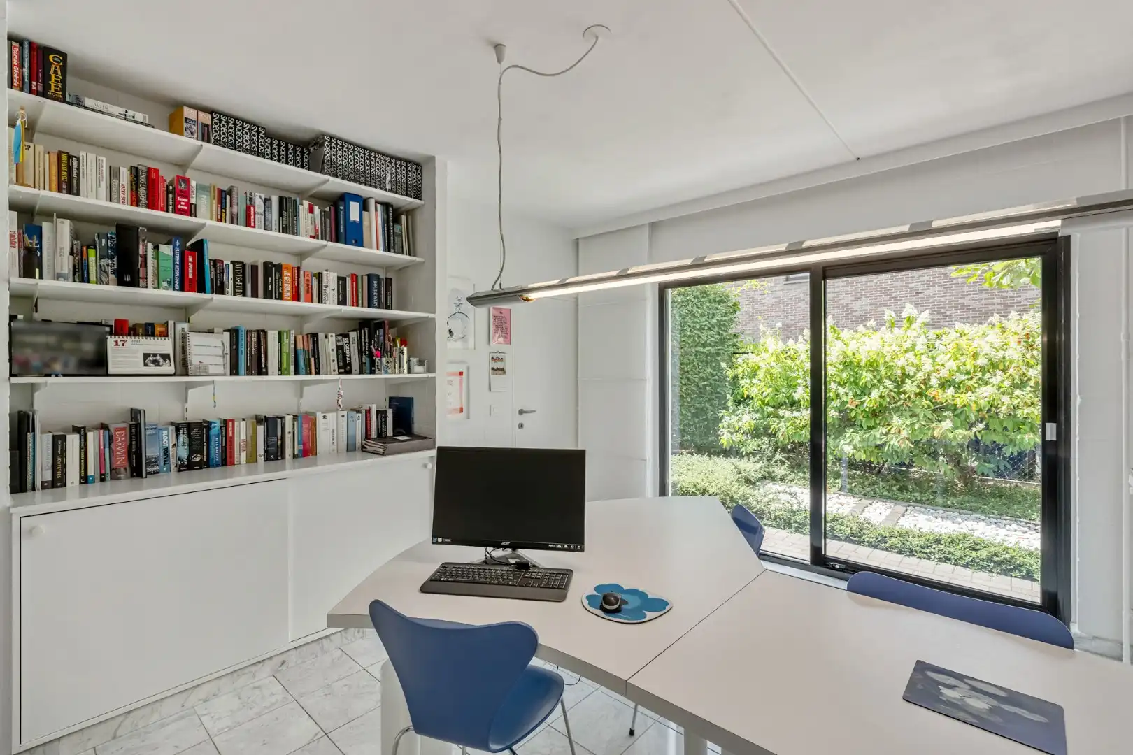 Moderne architectenwoning met mooie tuin en zwembad, 5 slaapkamers in Hasselt, OB op 8a12ca in doodlopende straat foto 14