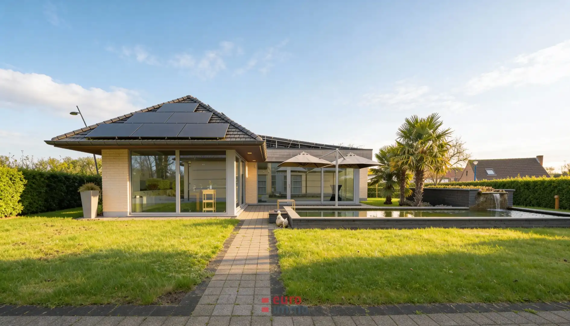 Exclusieve topvilla met binnenzwembad en zwemvijver in Sint-Idesbald! foto 3