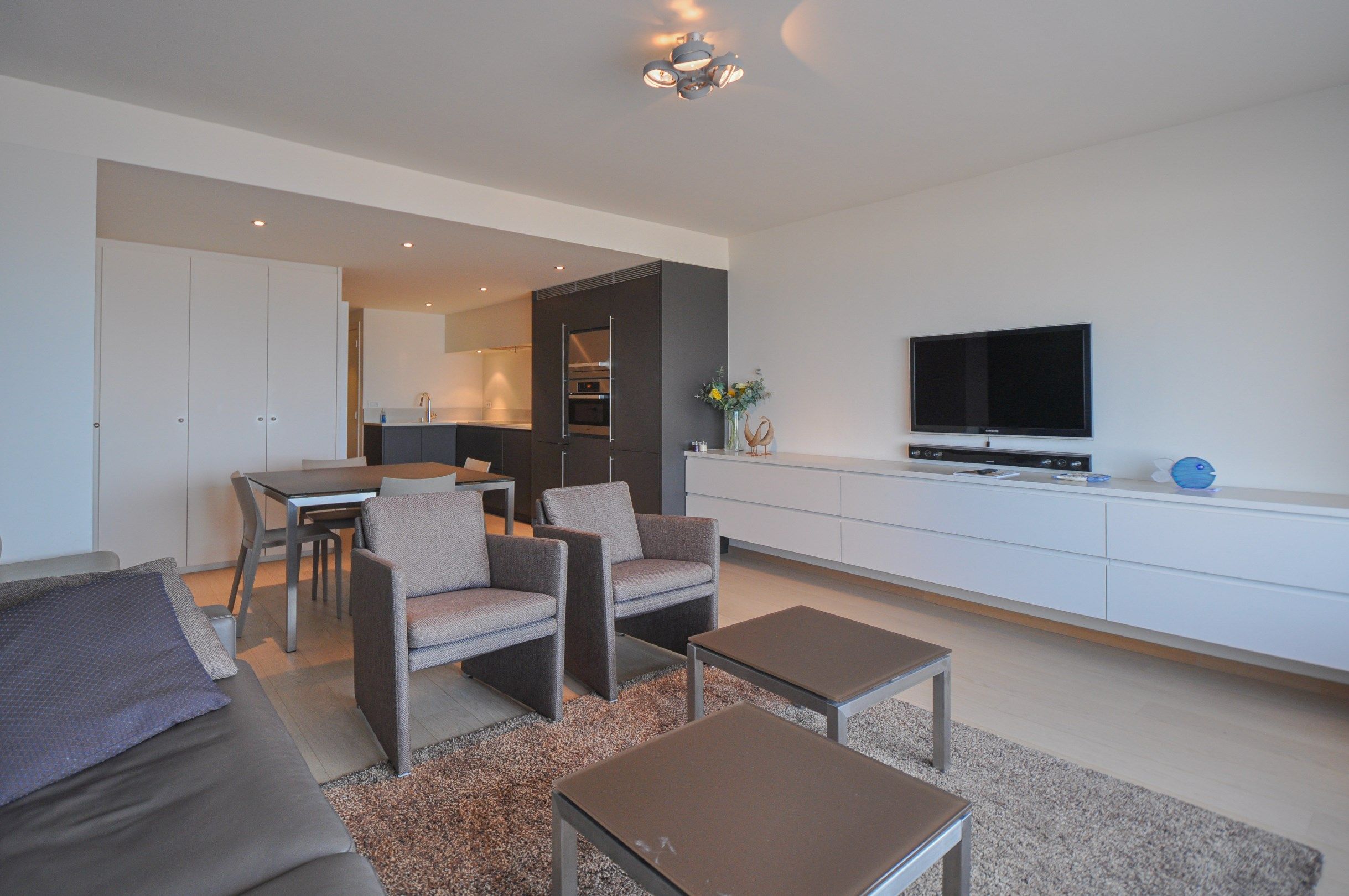 Appartement met frontaal zeezicht gelegen nabij het Driehoeksplein. foto 3
