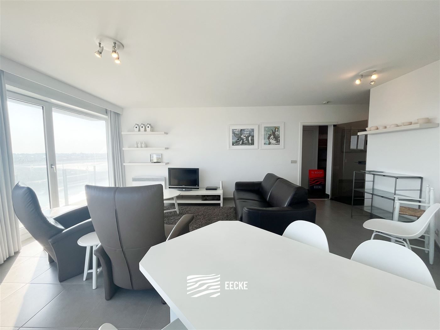 Appartement met 1 slaapkamer en slaaphoek foto 2