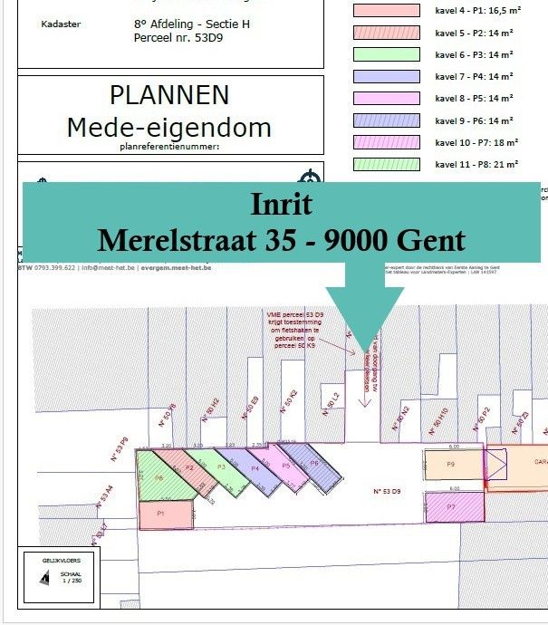 5 autostaanplaats(en) te koop met topligging te Gent foto 5
